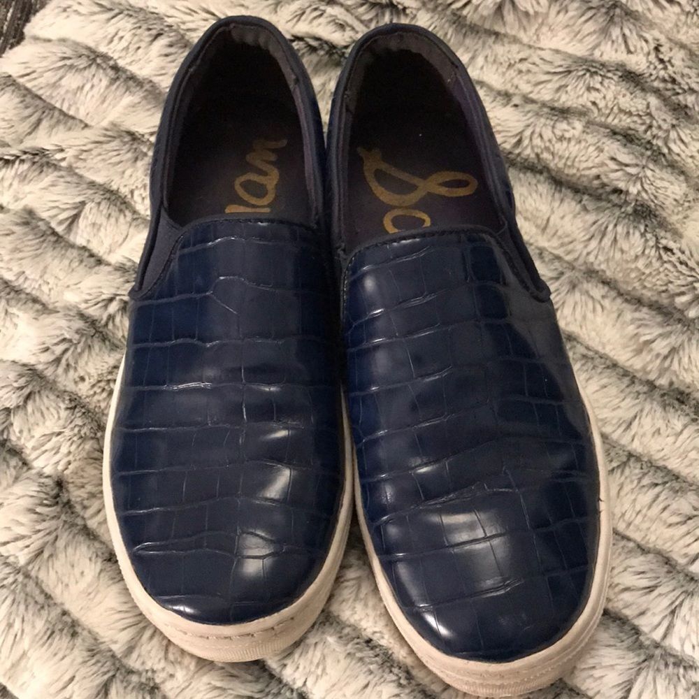 Cute blue Sam Edelman shoes - Picture 2 of 7